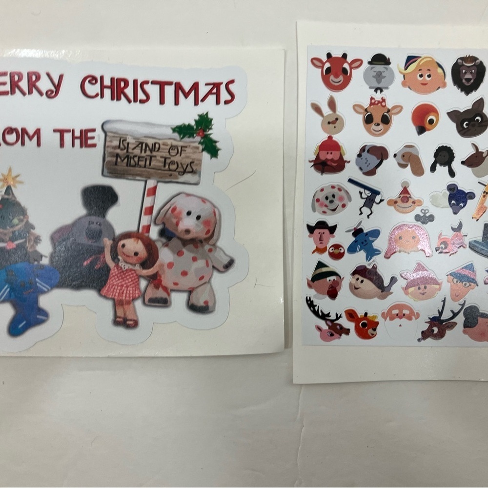 Rudolph Stickers
